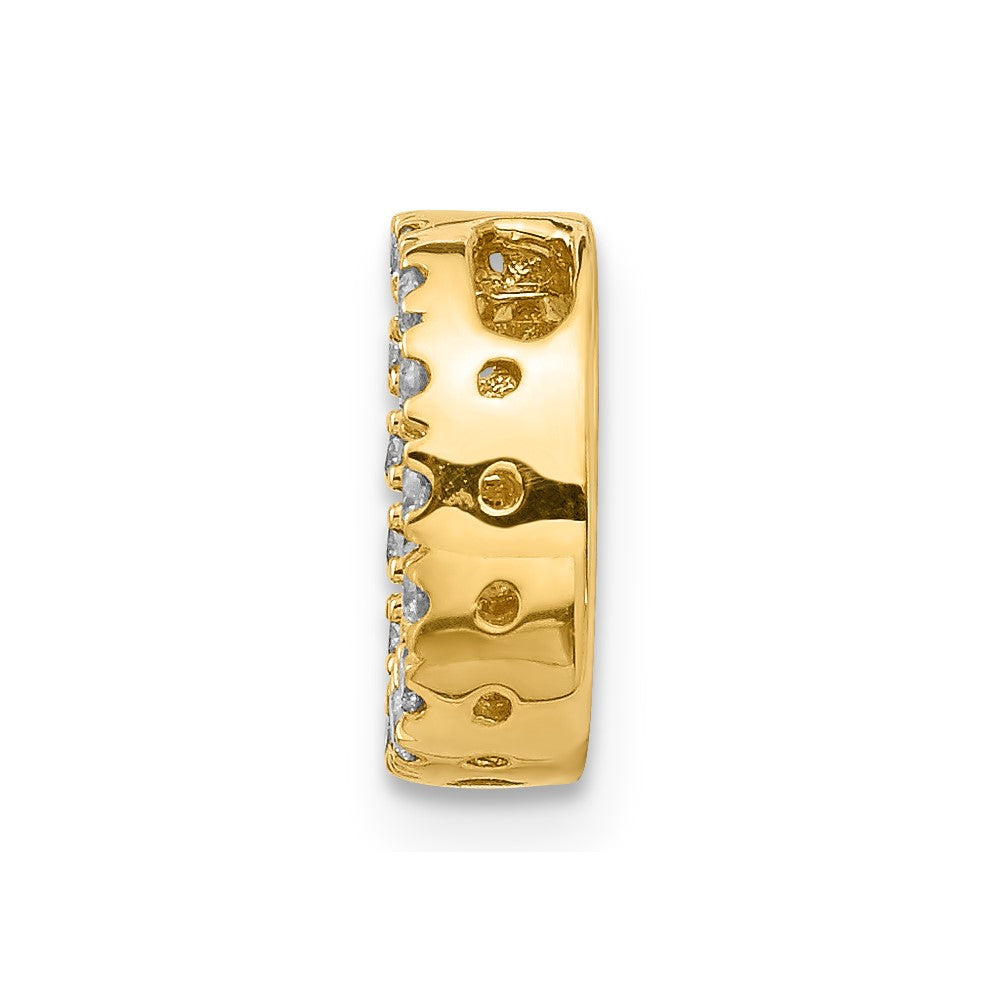 14k Diamond Initial D Charm