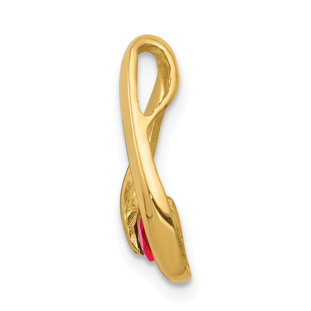 14k Ruby Pendant