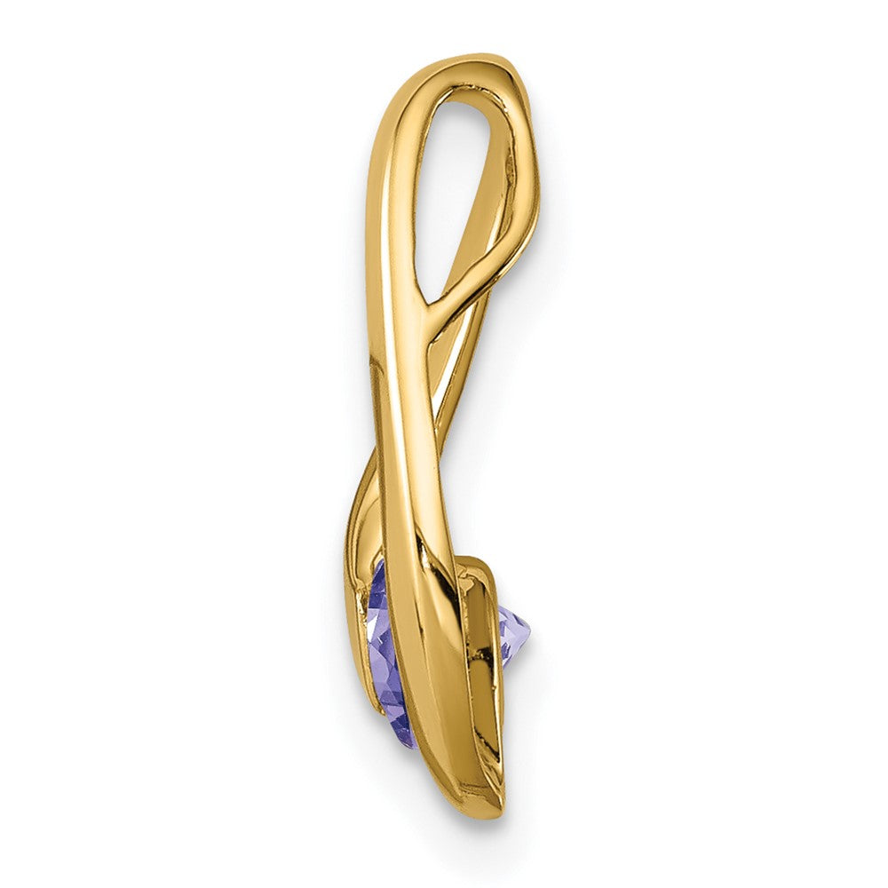 14k Tanzanite Pendant