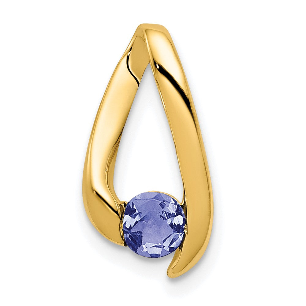 14k Tanzanite Pendant