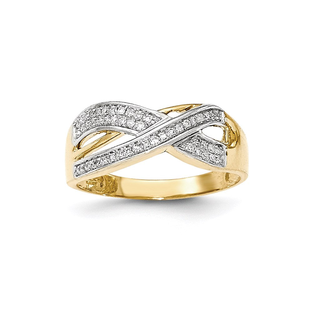 14K Diamond Ring