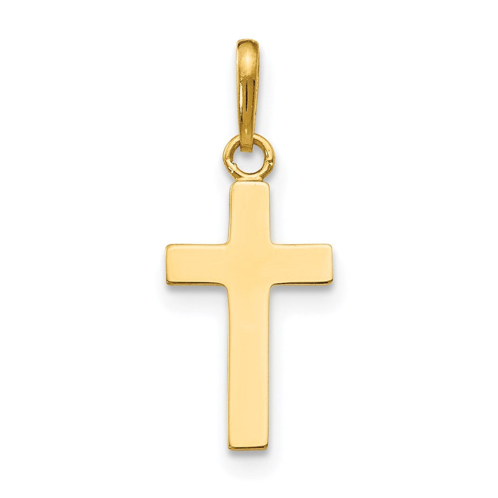 14k Children's Cross Pendant